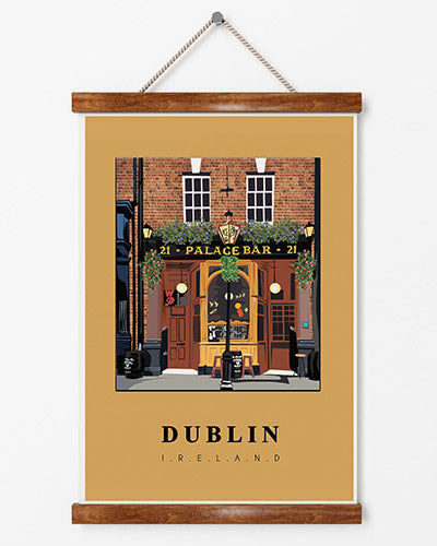 posters of Dublin pubs