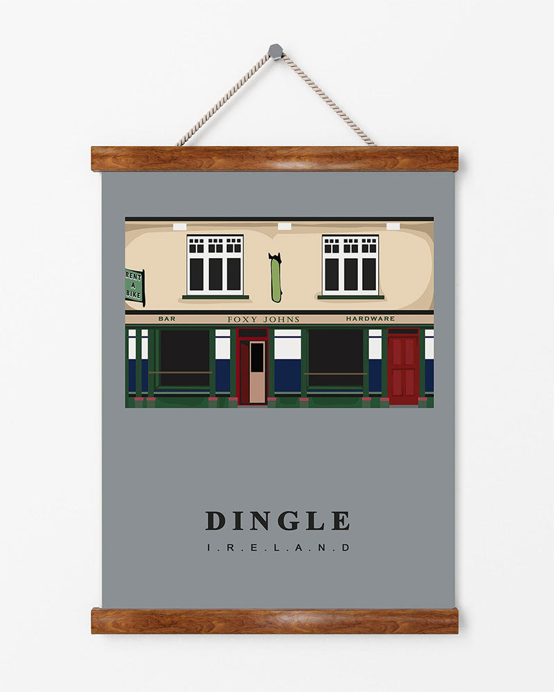 Foxy John's Pub Dingle grey